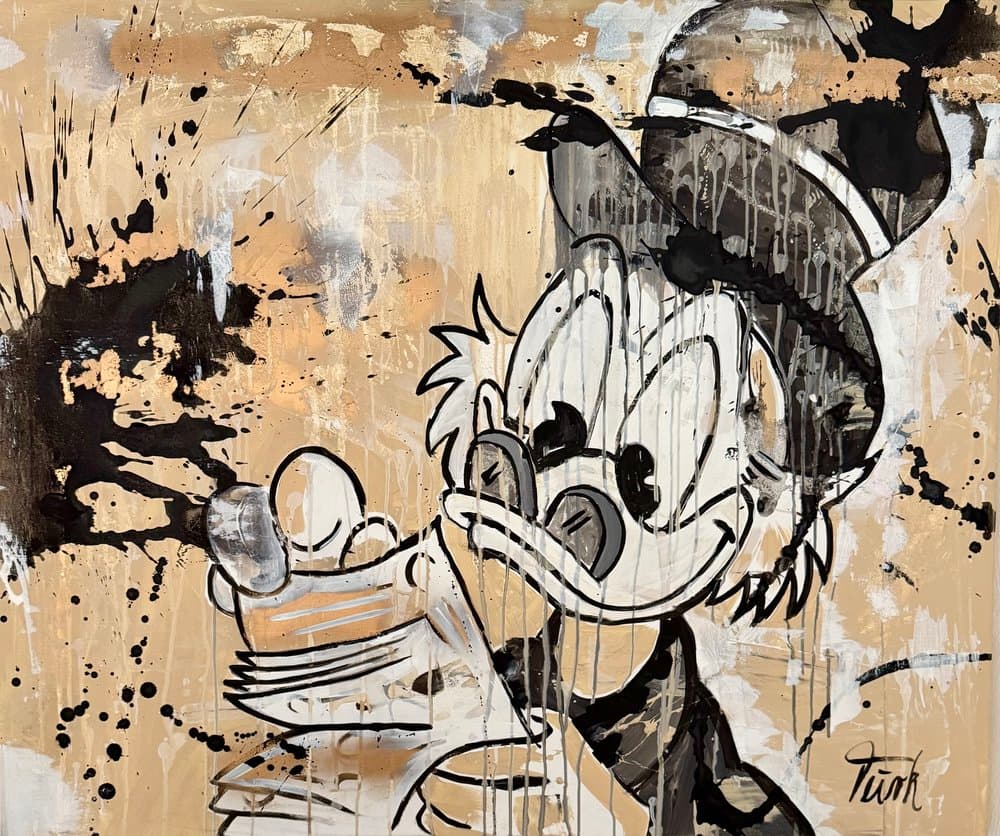 Dagobert Money - Kunstwerk von Sabine Türk