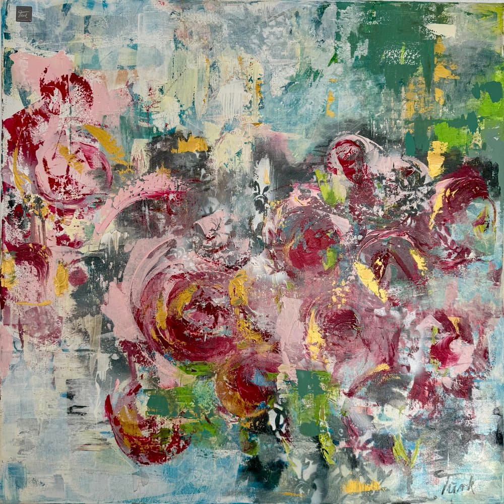 Ranunkeln 2 - Kunstwerk von Sabine Türk