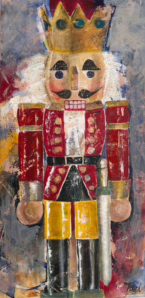 Nussknacker L - Kunstwerk von Sabine Türk