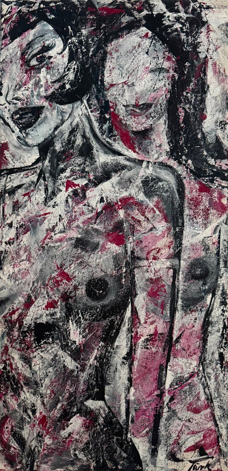 Schwestern - Kunstwerk von Sabine Türk