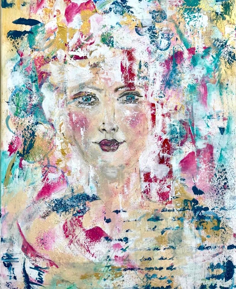 Madame Butterfly - Kunstwerk von Sabine Türk