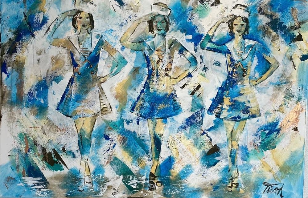 Matrosinnen - Kunstwerk von Sabine Türk