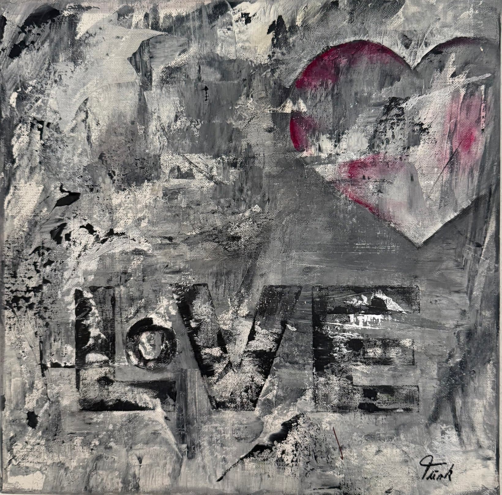 LOVE - Kunstwerk von Sabine Türk