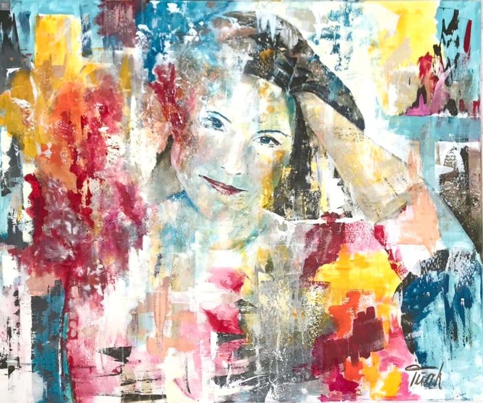 Joana - Kunstwerk von Sabine Türk