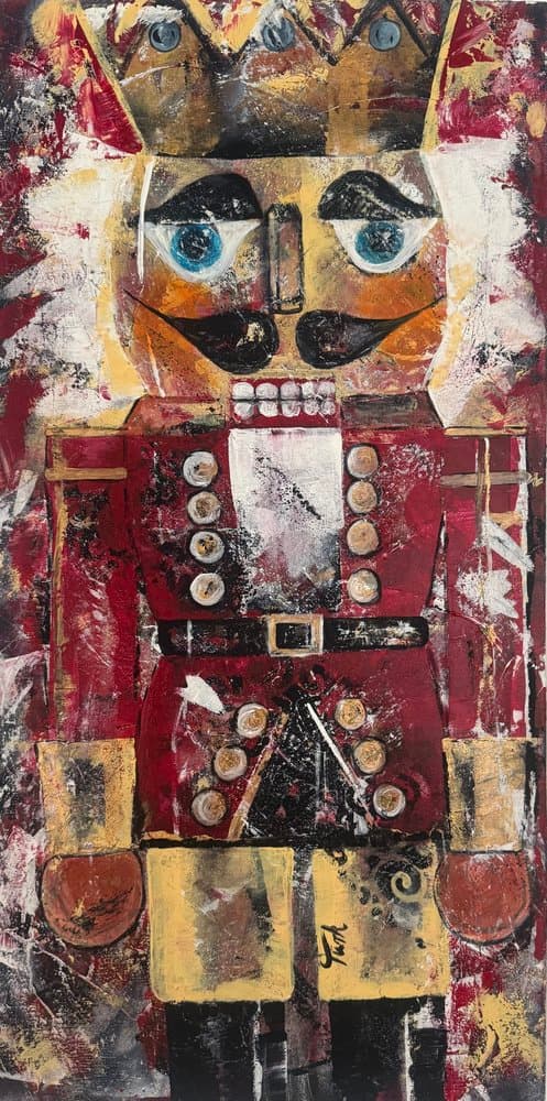 Nussknacker M - Kunstwerk von Sabine Türk