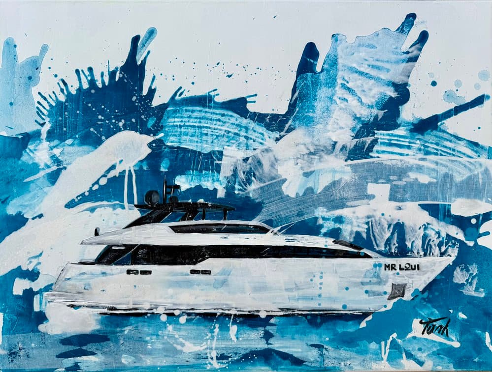 San Lorenzo 3 - Kunstwerk von Sabine Türk