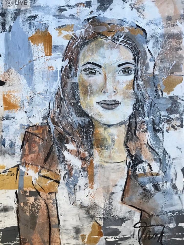 Isabella - Kunstwerk von Sabine Türk