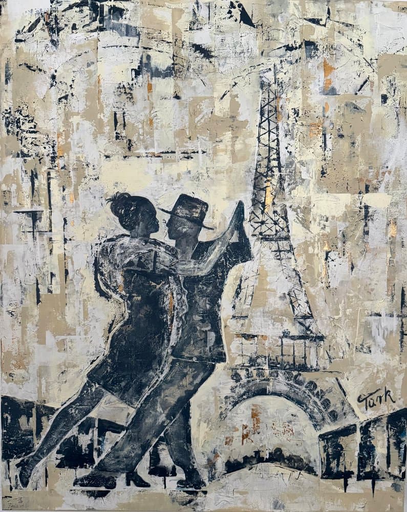 Paris - Kunstwerk von Sabine Türk