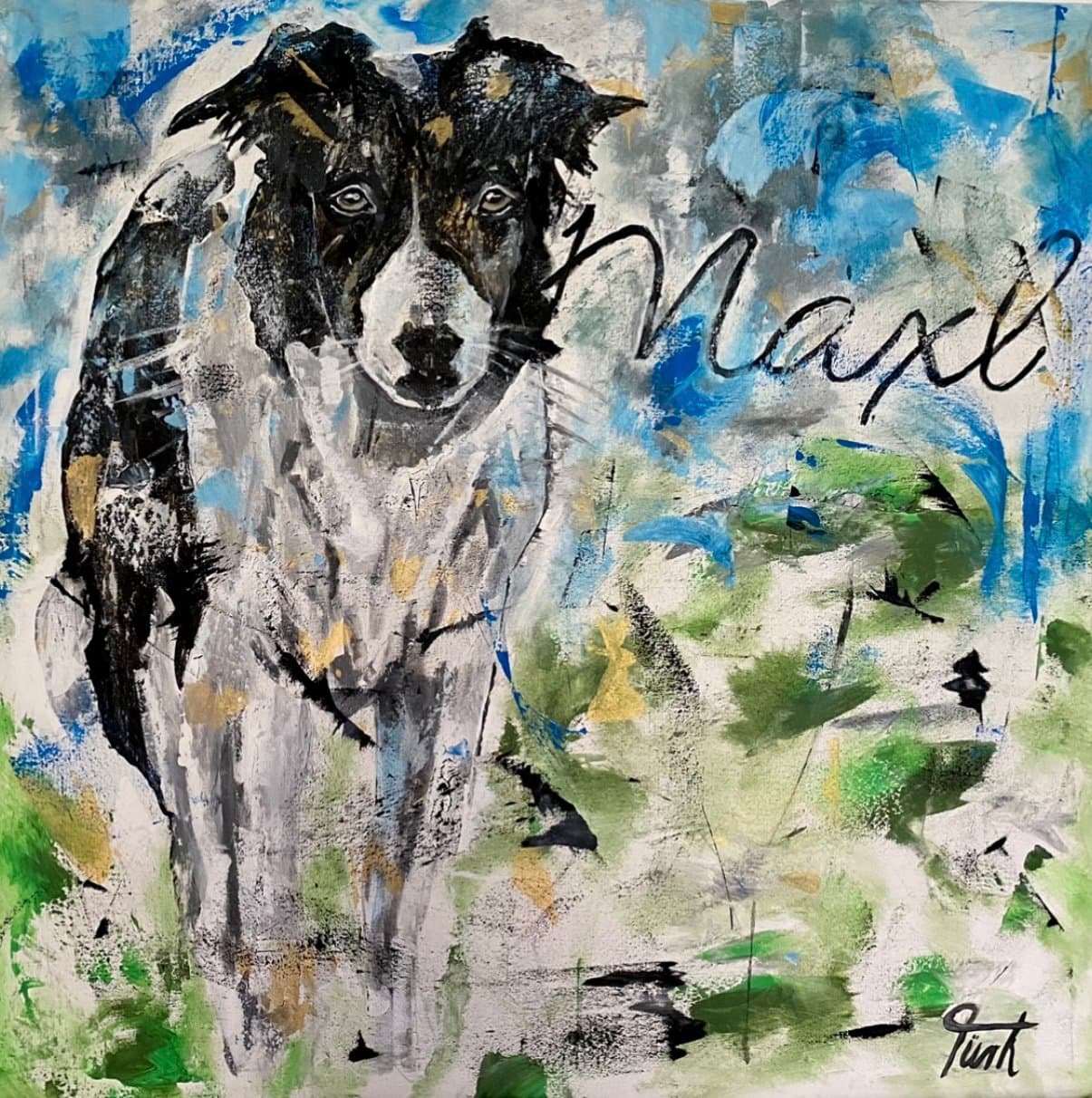 Maxl - Kunstwerk von Sabine Türk