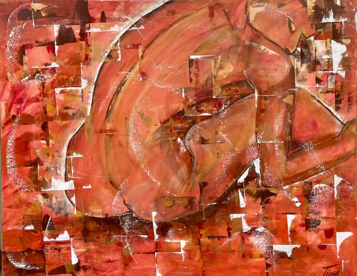 Versunken - Kunstwerk von Sabine Türk