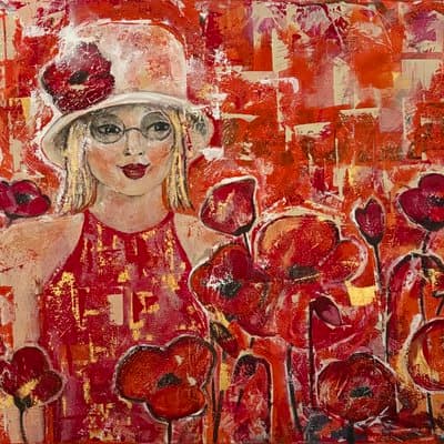 Sabine im Mohnfeld - Galerie Bild 1