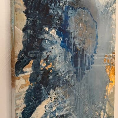 Abstrakt Unterwasserwelt Blau - Galerie Bild 2