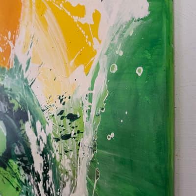 Abstrakt Honigmelone  - Galerie Bild 2