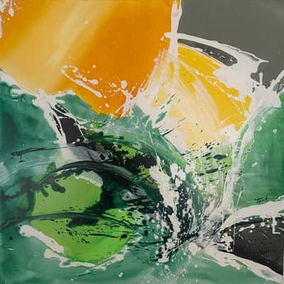 Abstrakt Honigmelone  - Galerie Bild 1