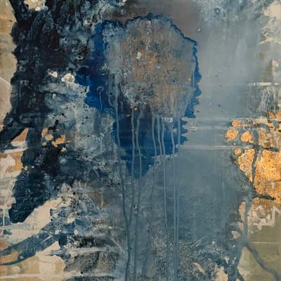 Abstrakt Unterwasserwelt Blau - Galerie Bild 1